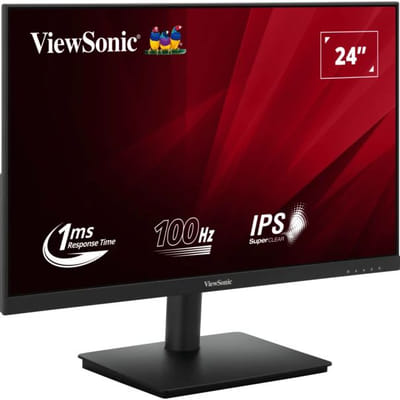 Viewsonic VA240-H شاشة مسطحة للكمبيوتر 61 سم (24") 1920 x 1080 بكسل Full HD LED أسود