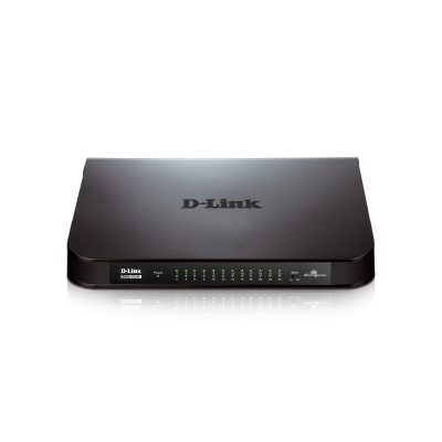 D-Link DGS-1024A commutateur réseau Non-géré Noir