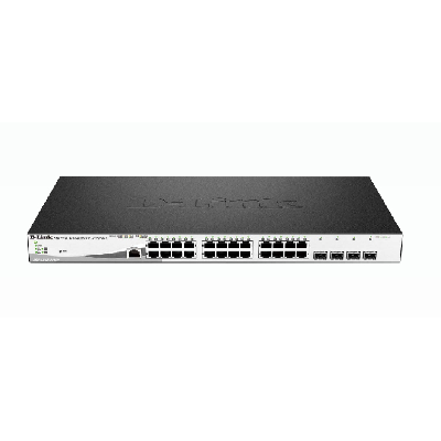 D-Link DGS-1210-28MP 28-Port Gigabit PoE+ Smart Switch including 4 SFP Ports (DGS-1210-28MP) D-Link DGS-1210-28MP 28-Port Gigabit PoE+ Smart Switch including 4 SFP Ports (DGS-1210-28MP)