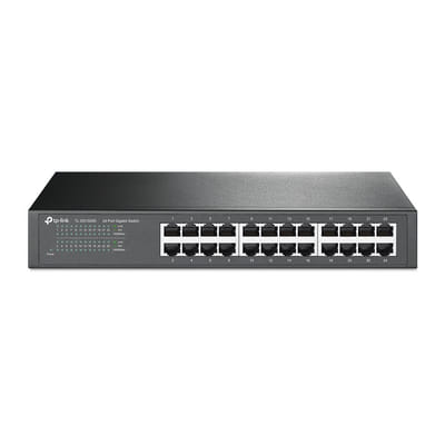 TP-LINK TL-SG1024D unmanaged network switch Gigabit Ethernet (10/100/1000) Gray (TL-SG1024D)