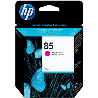 HP DesignJet 85 Magenta Ink Cartridge, 28 ml