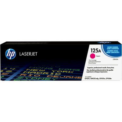 HP 125A genuine LaserJet magenta toner