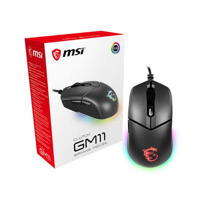 MSI Clutch GM11 Left-Handed Mouse USB Type-A Optical 5000 DPI