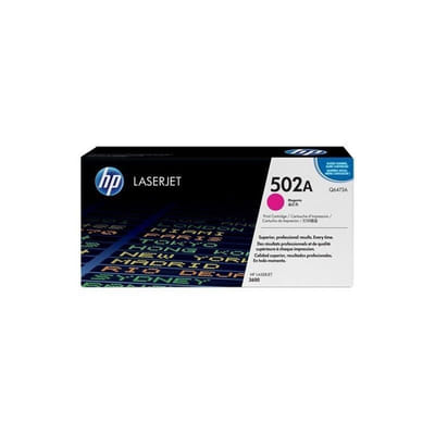 HP 502A authentic LaserJet magenta toner