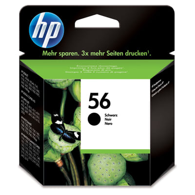 HP 56 خرطوشة حبر سوداء أصلية