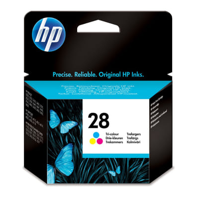 HP 28 original standard yield cartridge Cyan, Magenta, Yellow