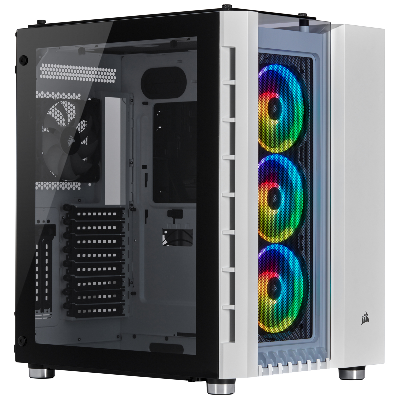 Corsair Crystal 680X RGB Midi Tower Blanc