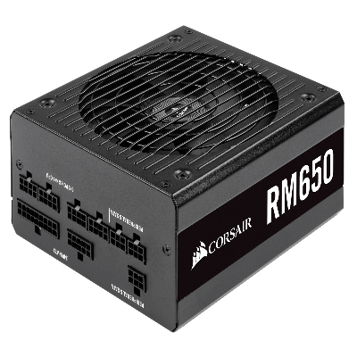 Corsair RM650 unité d'alimentation d'énergie 650 W 20+4 pin ATX ATX Noir (CP-9020194-EU) Corsair RM650 unité d'alimentation d'énergie 650 W 20+4 pin ATX ATX Noir (CP-9020194-EU)