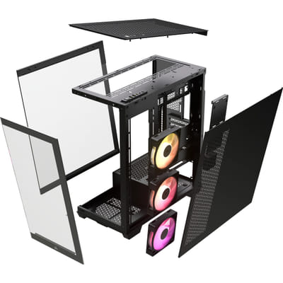 Corsair iCUE LINK 3500X RGB Midi Tower Noir