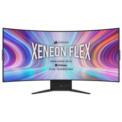 Corsair XENEON FLEX Flat PC Monitor 114.3 cm (45") 3440 x 1440 pixels OLED Black