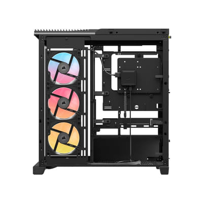 Corsair 4500X RS-R ARGB Tempered Glass Mid-Tower, Black Midi Tower Noir