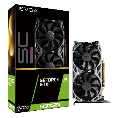 EVGA 04G-P4-1357-KR carte graphique NVIDIA GeForce GTX 1650 SUPER 4 Go GDDR6 EVGA 04G-P4-1357-KR carte graphique NVIDIA GeForce GTX 1650 SUPER 4 Go GDDR6