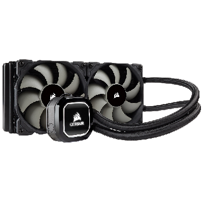 Corsair H100x Processeur All-in-one liquid cooler 12 cm