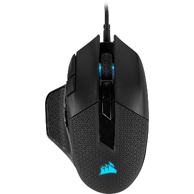 Corsair Nightsword RGB souris USB Type-A Optique 18000 DPI Droitier Corsair Nightsword RGB souris USB Type-A Optique 18000 DPI Droitier