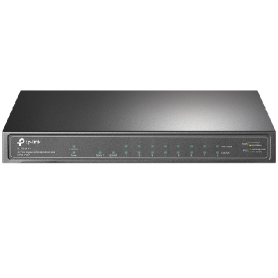 TP-Link TL-SG1210P commutateur réseau Non-géré Gigabit Ethernet (10/100/1000) Connexion Ethernet, supportant l'alimentation via ce port (PoE) Gris (TL-SG1210P)