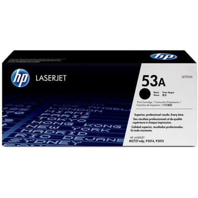 HP 53A black LaserJet toner genuine