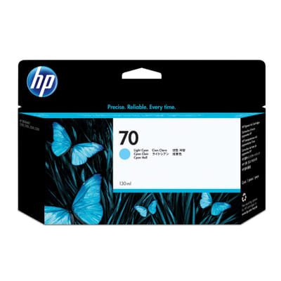 HP 70 خرطوشة حبر سماوي فاتح 130 مل