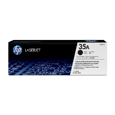 HP 35A toner LaserJet noir authentique HP 35A toner LaserJet noir authentique