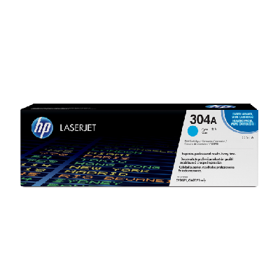 HP 304A Cartouche de tonerOriginal Cyan (CC531A) HP 304A Cartouche de tonerOriginal Cyan (CC531A)