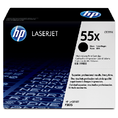 HP 55X toner LaserJet noir grande capacité authentique HP 55X toner LaserJet noir grande capacité authentique