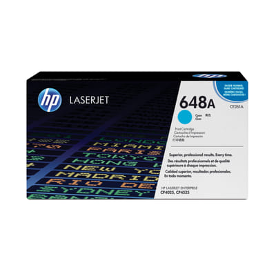 HP 648A حبر ليزر أزرق أصلي