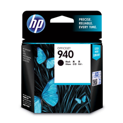 HP 940 Black Original Ink Cartridge standard yield Black