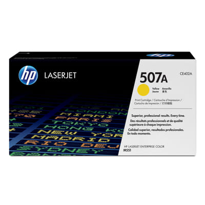 HP 507A حبر ليزر أصفر أصلي