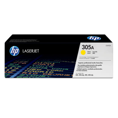 HP 305A yellow LaserJet toner genuine