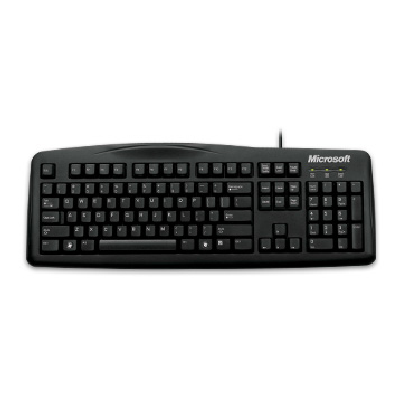Microsoft Wired Keyboard 200 clavier USB Noir