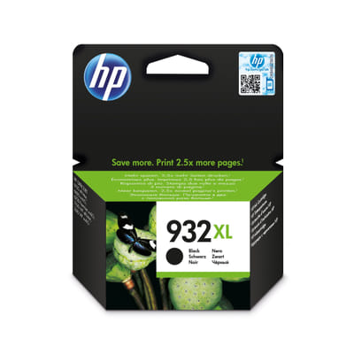 خرطوشة حبر سوداء HP 932XL عالية السعة أصلية
