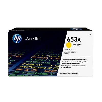 HP 653A toner jaune authentique LaserJet HP 653A toner jaune authentique LaserJet