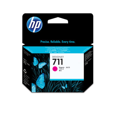 HP 711 خرطوشة حبر تصميم جت وردية، 29 مل