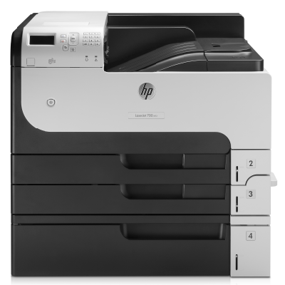 HP LaserJet Enterprise 700 Imprimante M712xh, Noir et blanc, Imprimante pour Entreprises, Imprimer, Impression USB en façade; Impression recto-verso