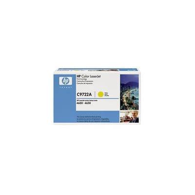 HP 641A خرطوشة تونر صفراء أصلية (C9722A)