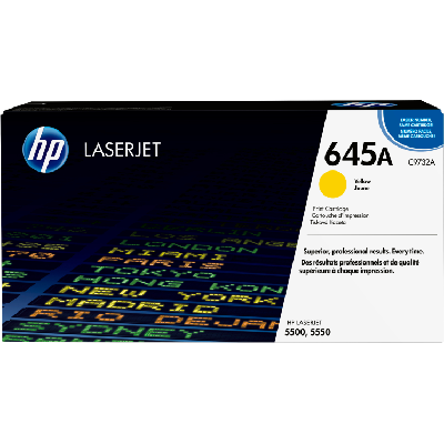 HP 645A Cartouche de tonerOriginal Jaune (C9732A)