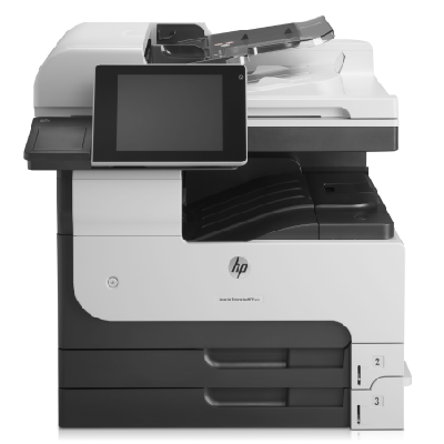 HP LaserJet Enterprise Imprimante multifonction MFP M725dn, Impression, copie, numérisation, ADF de 100 pages; Impression USB en façade; Numérisation vers e-mail/PDF; Impression recto-verso HP LaserJet Enterprise Imprimante multifonction MFP M725dn, Impression, copie, numérisation, ADF de 100 pages; Impression USB en façade; Numérisation vers e-mail/PDF; Impression recto-verso