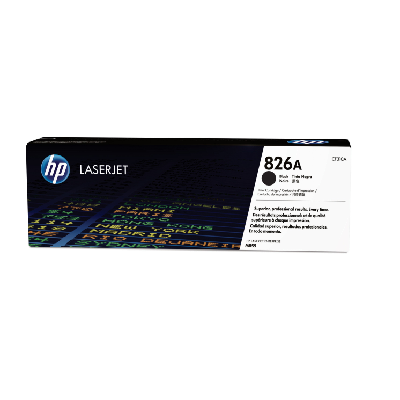 HP 826A toner LaserJet noir authentique HP 826A toner LaserJet noir authentique