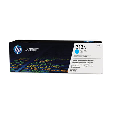 HP 312A خرطوشة تونر زرقاء ليزر