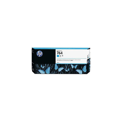 HP Cartouche d'encre 764 cyan - 300 ml