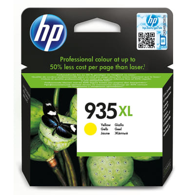 HP 935XL authentic yellow ink cartridge high capacity