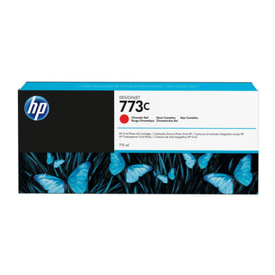 HP 773C ink cartridge DesignJet chromatic red, 775 ml