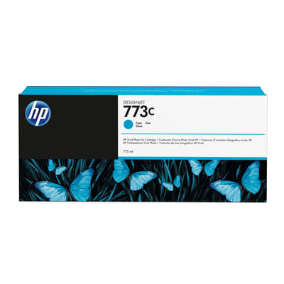HP DesignJet 773C cyan ink cartridge 775 ml