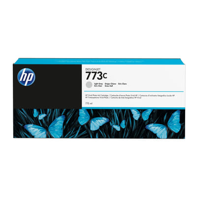 HP DesignJet 773C light gray ink cartridge 775 ml