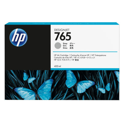 HP خرطوشة حبر رمادية 765 Designjet، 400 مل