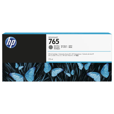 HP خرطوشة حبر رمادية داكنة 765 Designjet، 775 مل