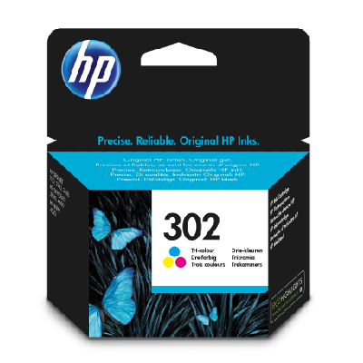 HP 302 cartouche d'encre trois couleurs