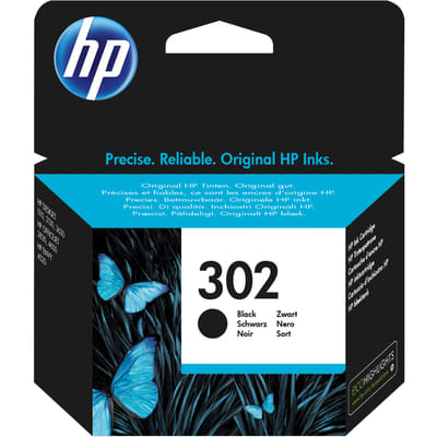 HP 302 authentic black ink cartridge