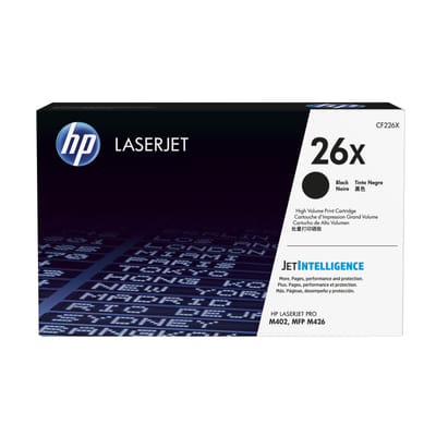 HP 26X genuine high capacity LaserJet black toner