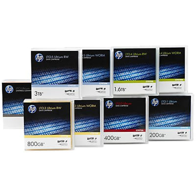 HPE LTO-7 Ultrium خرطوشة بيانات غير مُعلمة مخصصة 20 عبوة شريط بيانات فارغ 1.27 سم