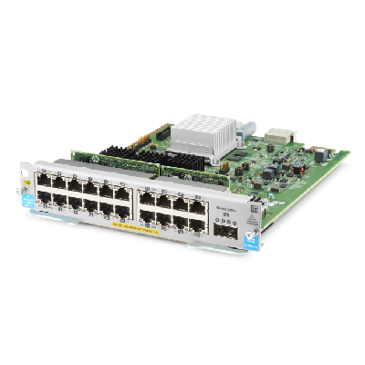 HPE 20-port 10/100/1000BASE-T PoE+ MACsec / 1-port 40GbE QSFP+ v3 zl2 module de commutation réseau Gigabit Ethernet HPE 20-port 10/100/1000BASE-T PoE+ MACsec / 1-port 40GbE QSFP+ v3 zl2 module de commutation réseau Gigabit Ethernet